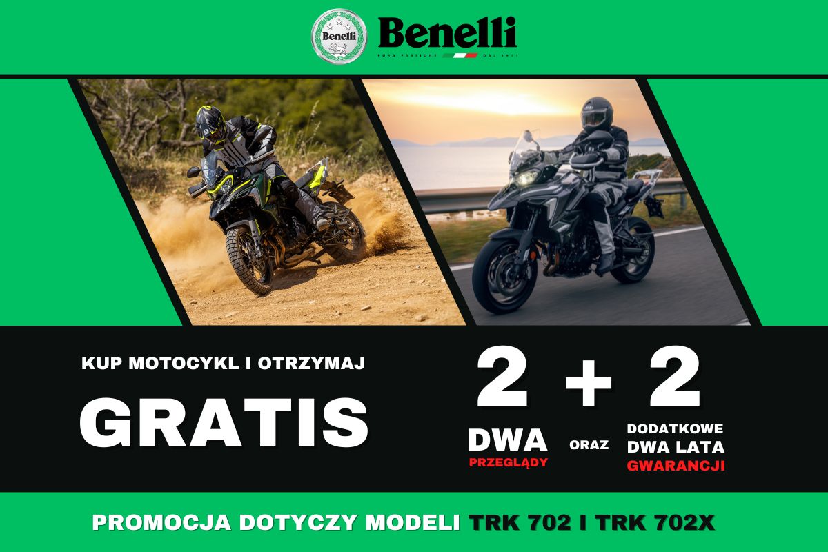 Jesienny pakiet korzyści - Benelli TRK 702 i TRK 702X 1