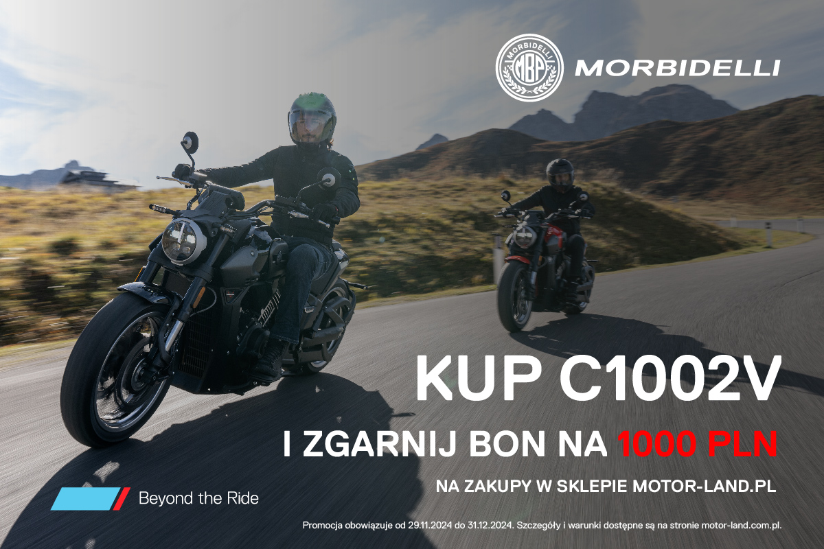 Promocja Morbidelli C1002V - kup, zarejestruj i odbierz 1000 zł! 1