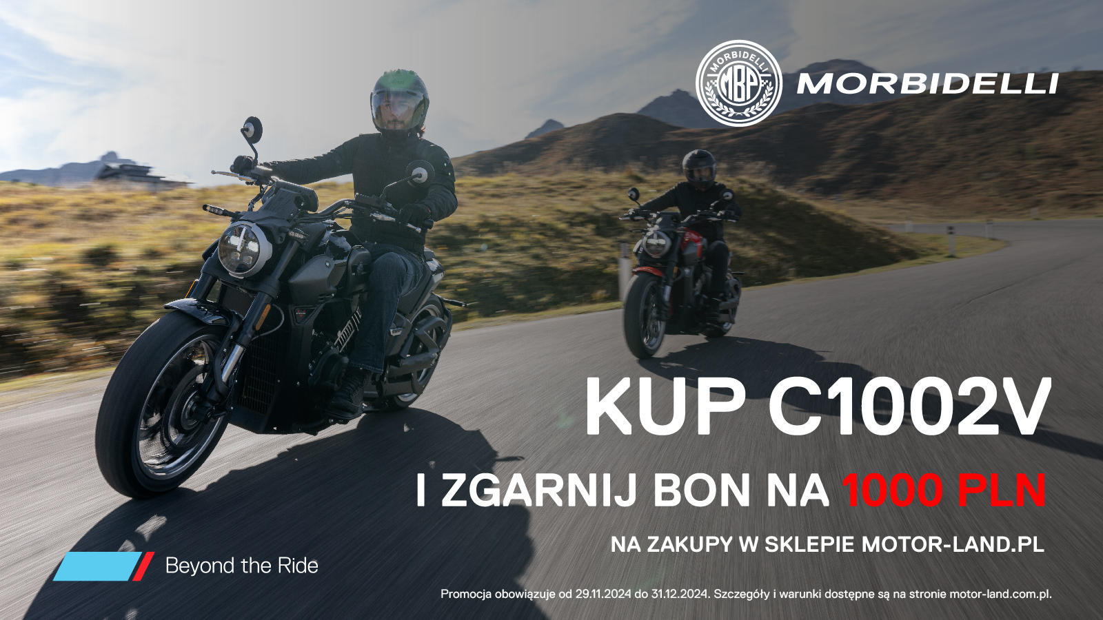 Promocja Morbidelli C1002V - kup, zarejestruj i odbierz 1000 zł! 1