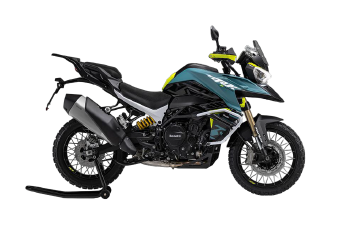 Benelli TRK 902 Stradale i Xtreme z kompletem kufrów 12