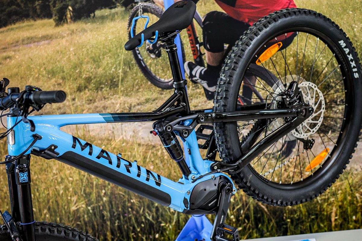 marin alpine trail e rower elektryczny ebike silnik shimano EP6 rower elektryczny z zawieszeniem